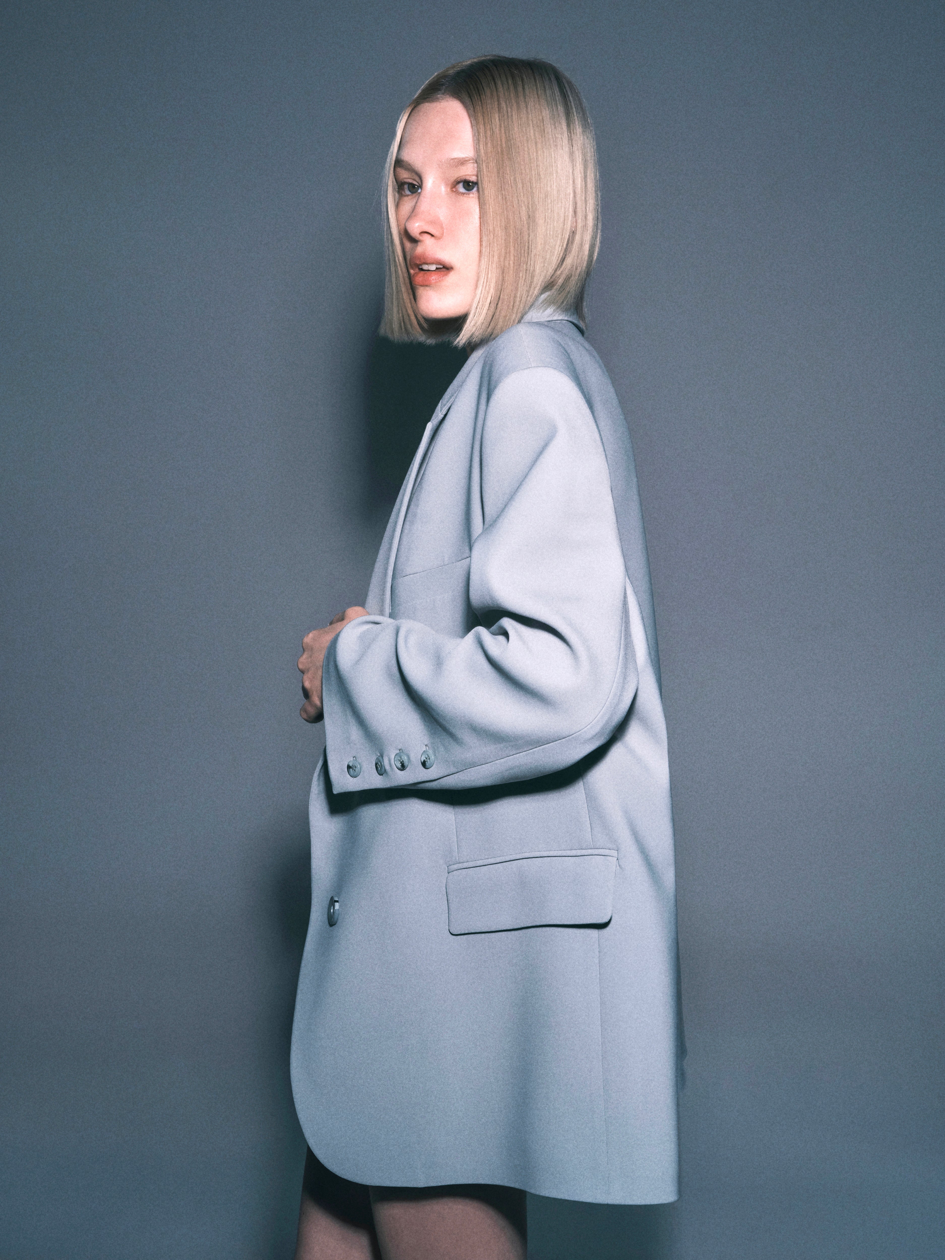 Oversize Mint Jacket