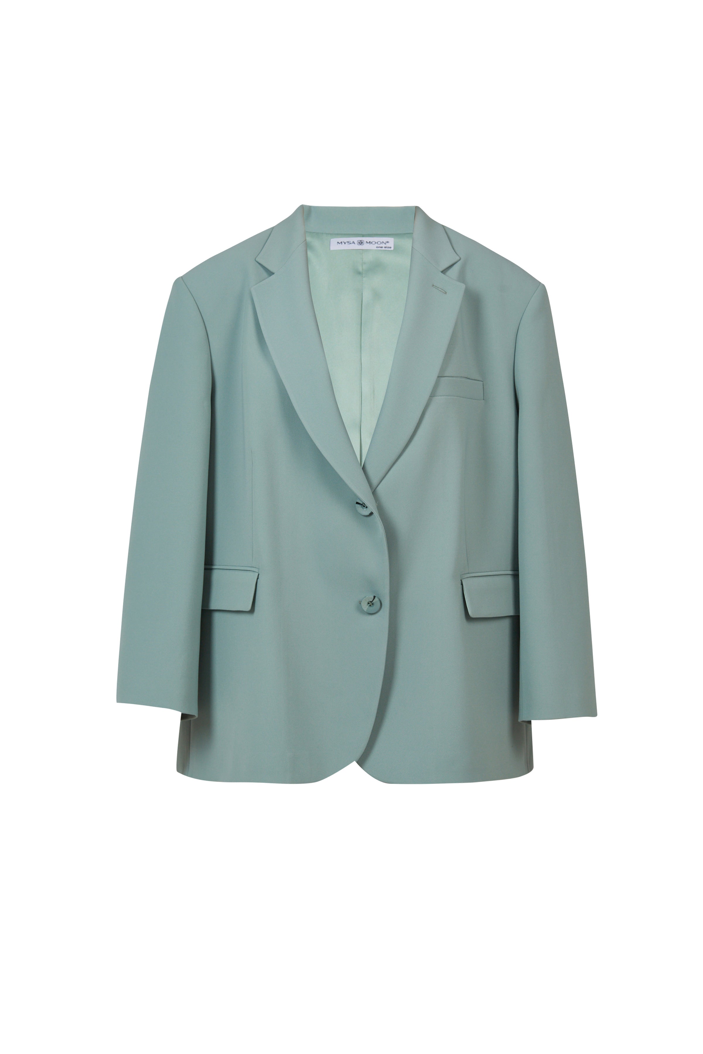 Oversize Mint Jacket
