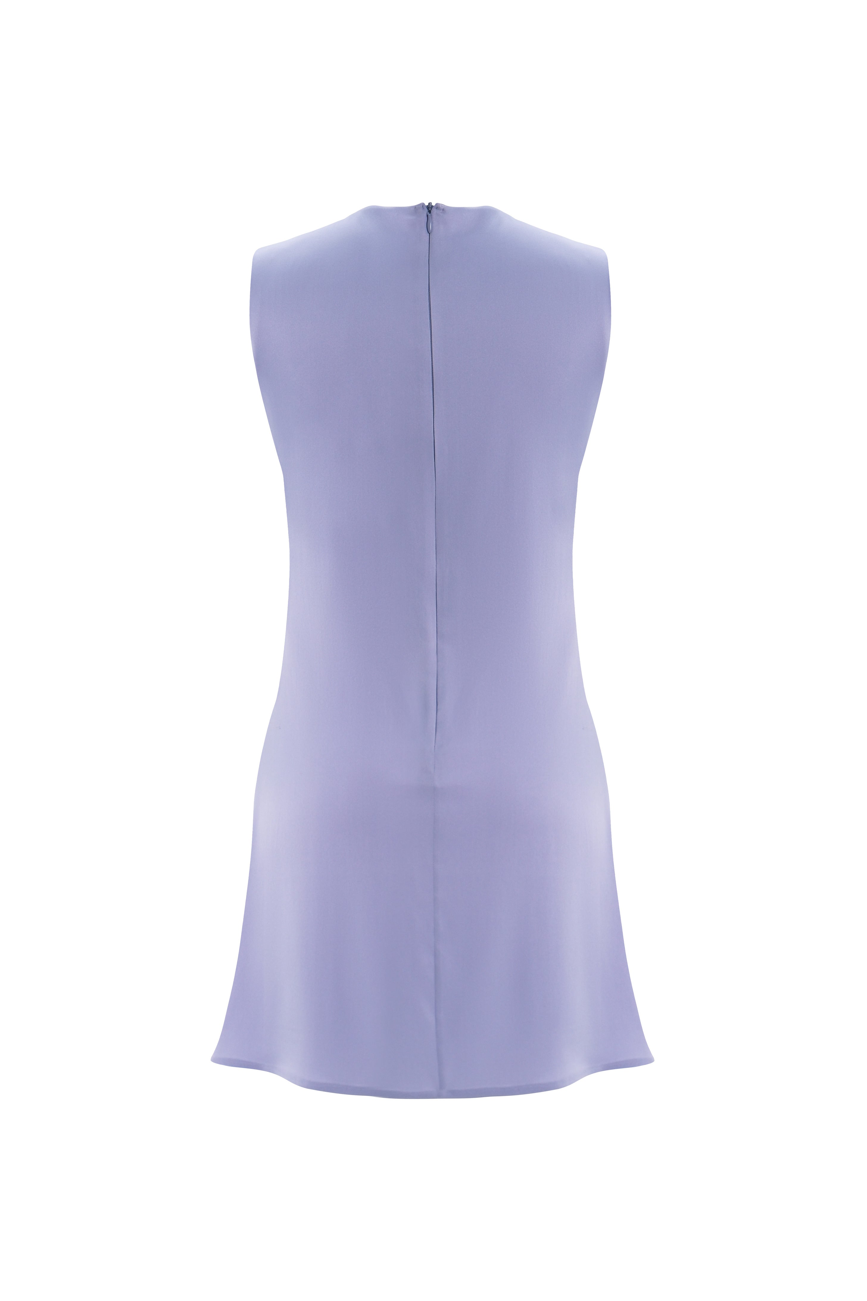Lilac Mini Cocktail Dress